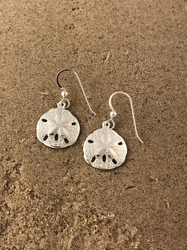 Medium Sand Dollar Earrings M D Fine Jewelry